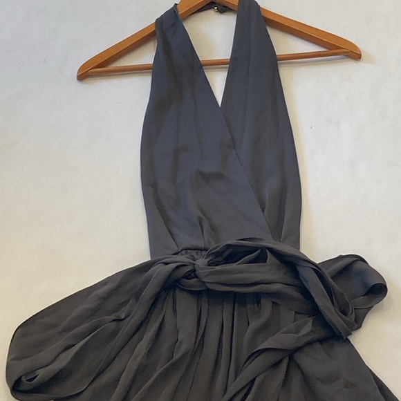 CH Carolina Herrera Silk Halter Sash Dress 8 - Picture 2 of 14